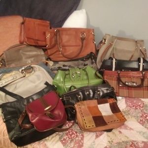 Lot of purses